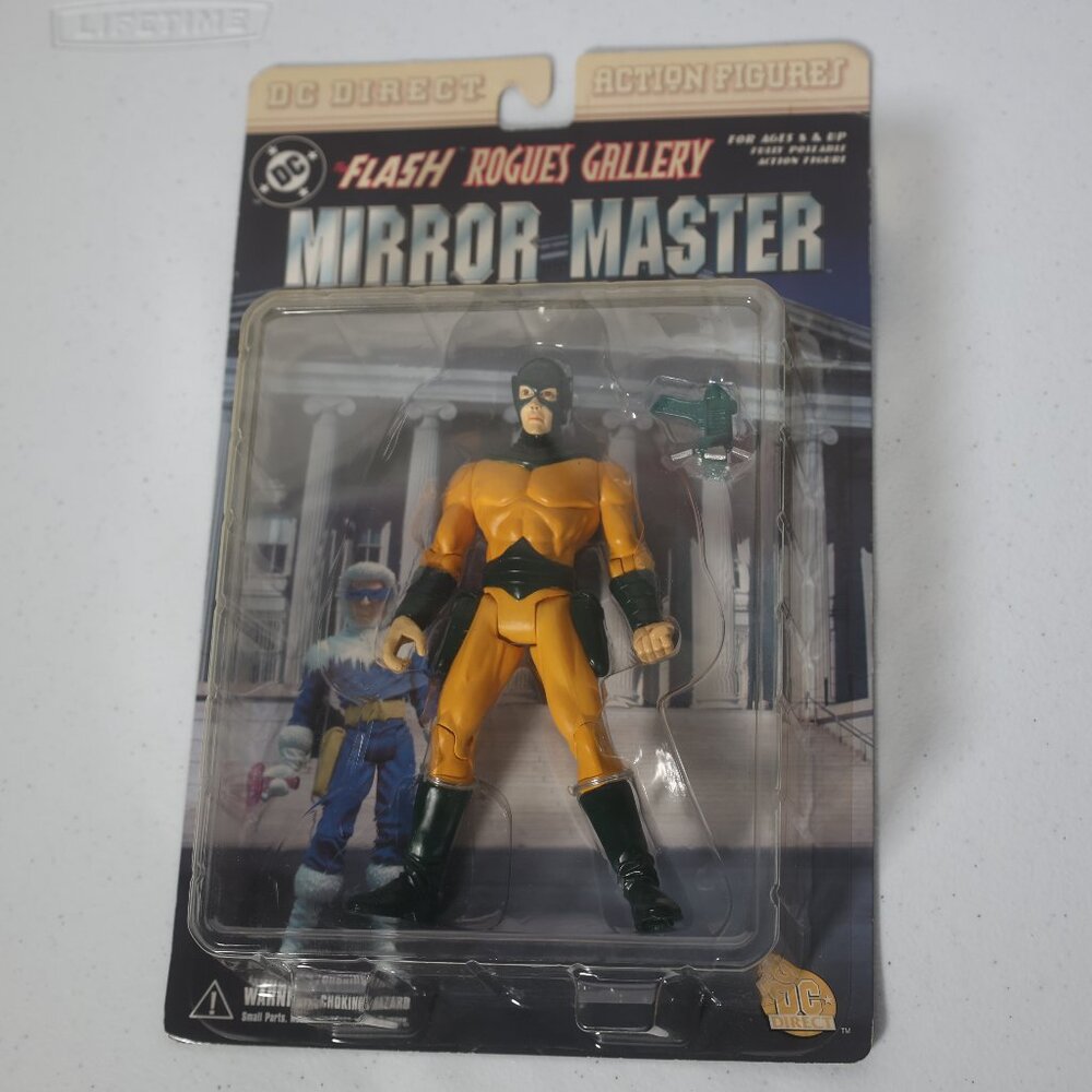 DC Direct The Flash Mirror Master 2001 Rogues Gallery 6" Vintage Action Figure